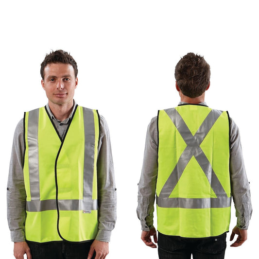 Prochoice Vest Day/Night Yellow H Back Xl VDNY-XL