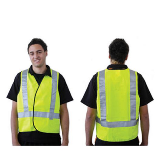 Prochoice Vest Day/Night Yellow H Back Sml VDNY-S