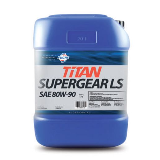 Fuchs Titan Supergear LS 80W-90 Gear Oil 20L 2137020