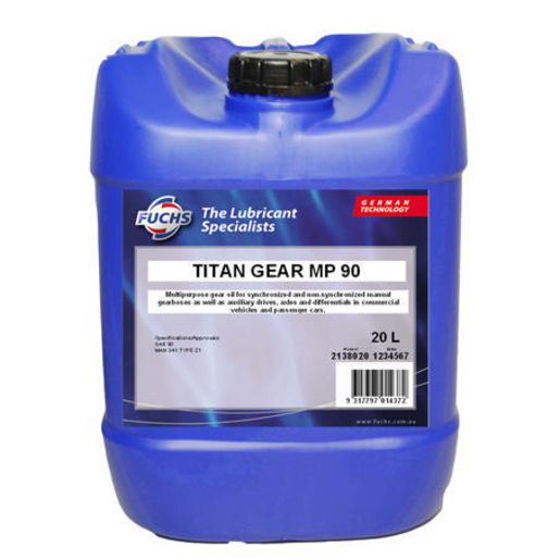 Fuchs Titan MP SAE 90 Gear Oil 20L 2138020