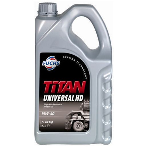 Fuchs Titan Uni HD 15W-40 Engine Oil 5L 2165005