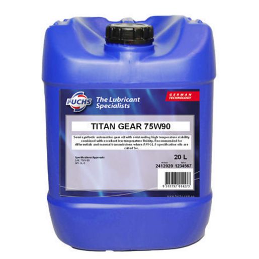 Fuchs Titan 75W-90 Gear Oil 20L 2412020