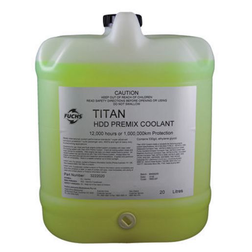 Fuchs Titan HDD Radiator Coolant Premix 20L 3222020