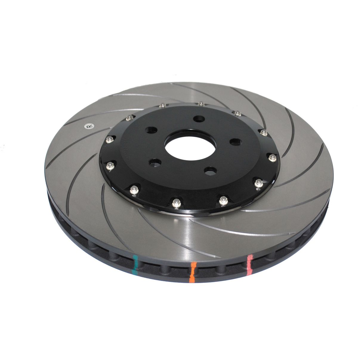 DBA T3 5000 Slotted Replacement Brake Rotor 378mm RH DBA52072BLKCSR