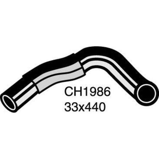 Mackay Bottom Radiator Hose CH1986