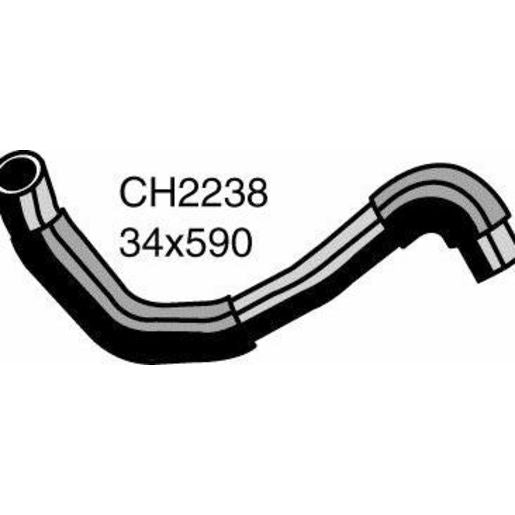Mackay Bottom Radiator Hose CH2238