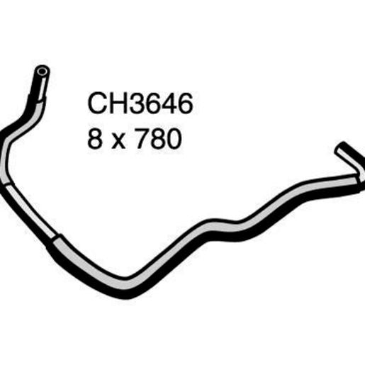 Mackay Bypass Heater Hose CH3646