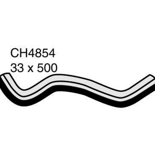 Mackay Top Radiator Hose CH4854