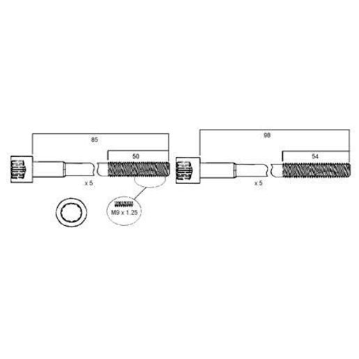 Permaseal Head Bolt Set HBS025