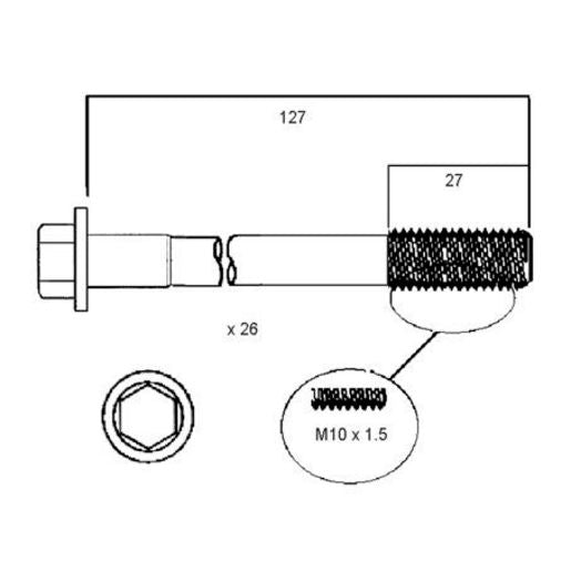 Permaseal Head Bolt Set HBS093