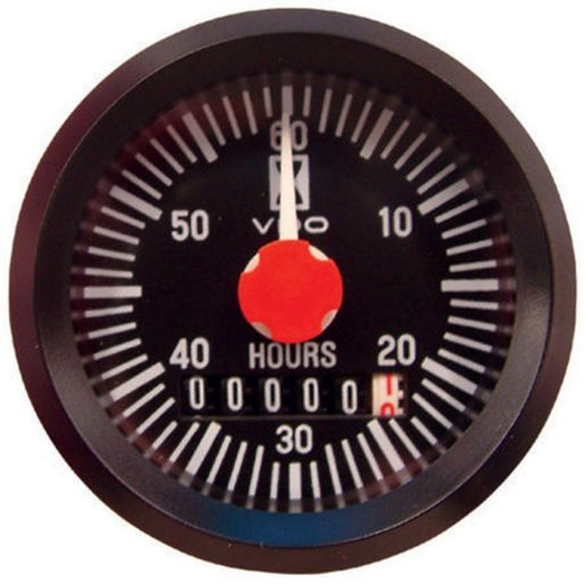 VDO Analogue Hour meter 52mm Round 12V 331032004