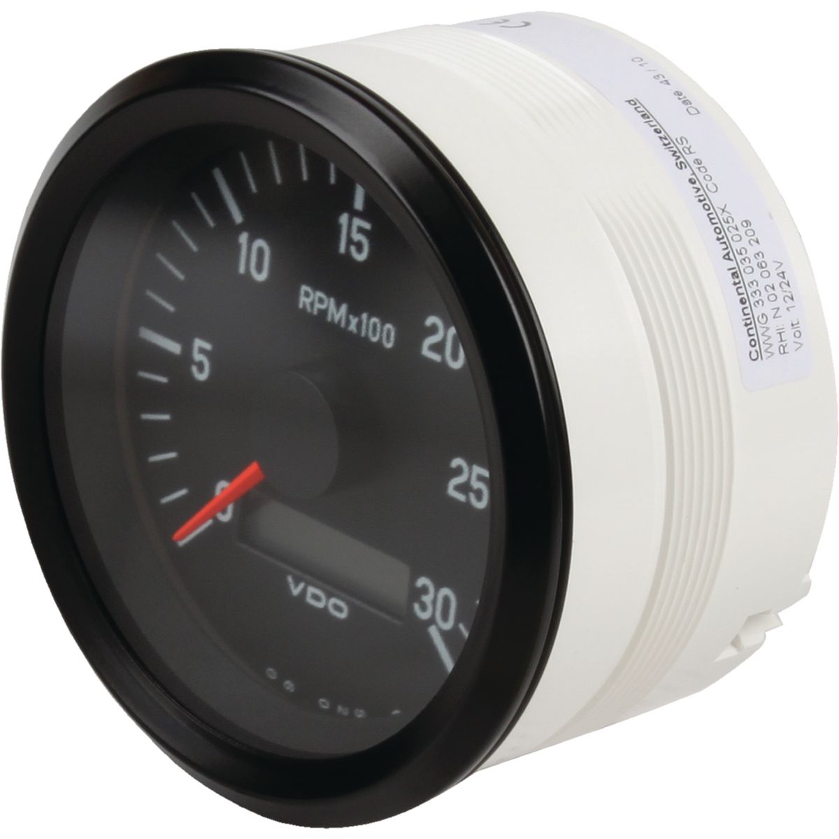 VDO Tachourmeter Electric 12 Or 24V 0 - 3000 Rpm 85Mm 333035025