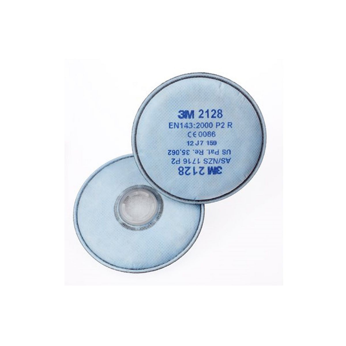 3M Particulate Filter 2128 GP2 w/Nuisance Level Organic (Pk of 2) 70071486198