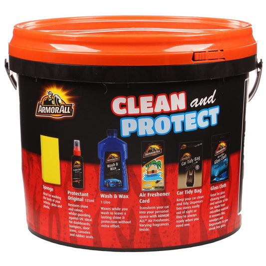 Armor All Clean And Protect Gift Bucket - 7 piece AGPPAIL12/2