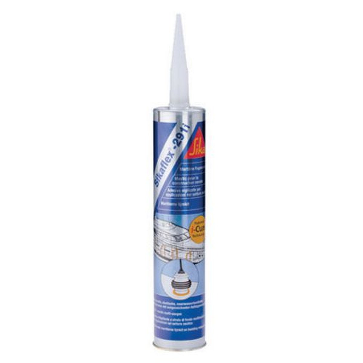 Sikaflex 291 Polyurethane Based Marine Adhesive Cart White 310mL SIKA-291W