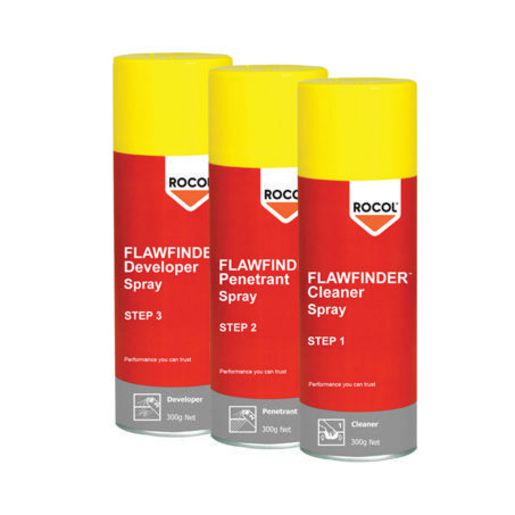 Rocol Flawfinder Kit Aerosol 3 Part RY642543