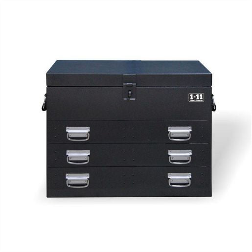 One-Eleven Ute Tool Box Steel 3 Drawer TBNS3