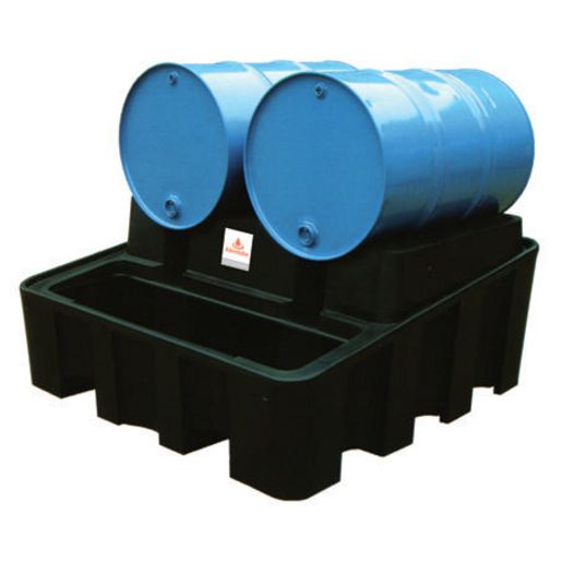 Alemlube Rack 2 Drum & Spill Container SJ-200-003