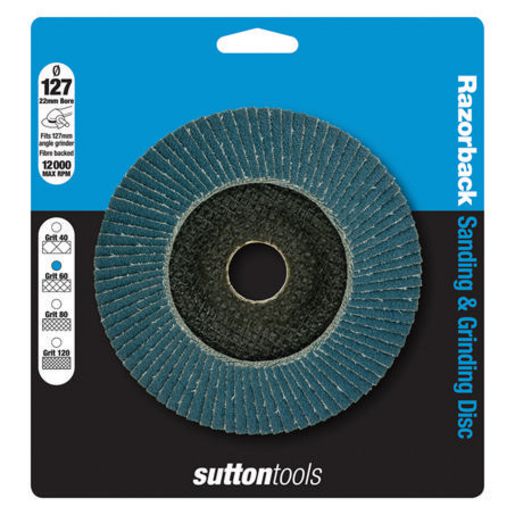 Sutton Razorback 127X22 Bore 40G A3020040