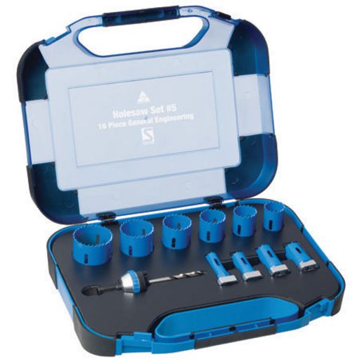 Sutton Holesaw H105 Cobalt Bi-Metal #5 16-51Mm Set 10 Pce H105S5