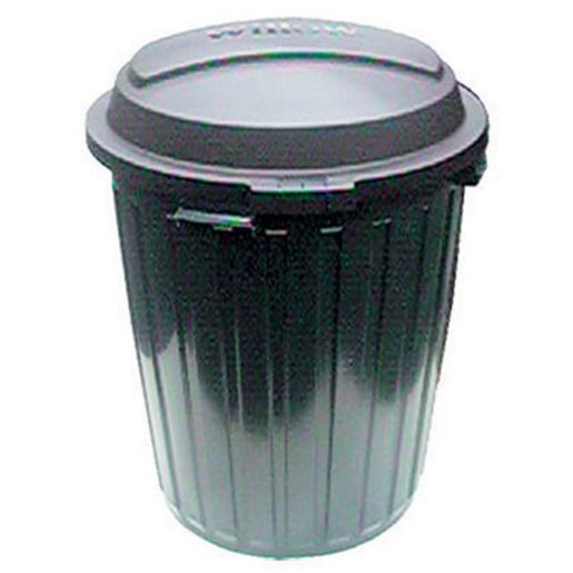 Willow Rubbish Bin Green Dome Lid 75L 1594