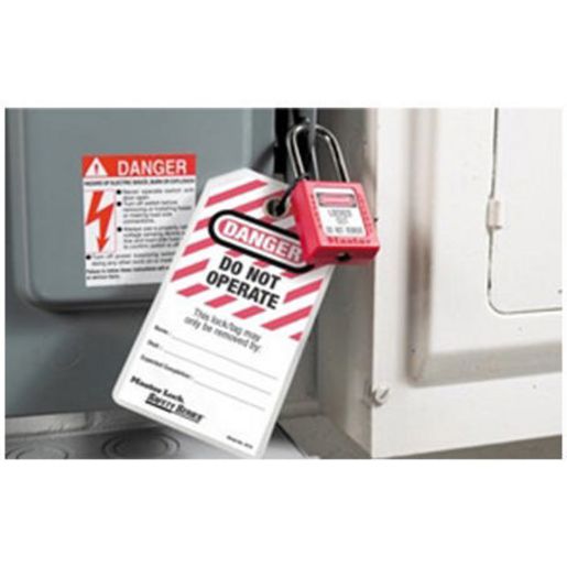 Master Lock Tags Lock Out Do Not Operate 0497A