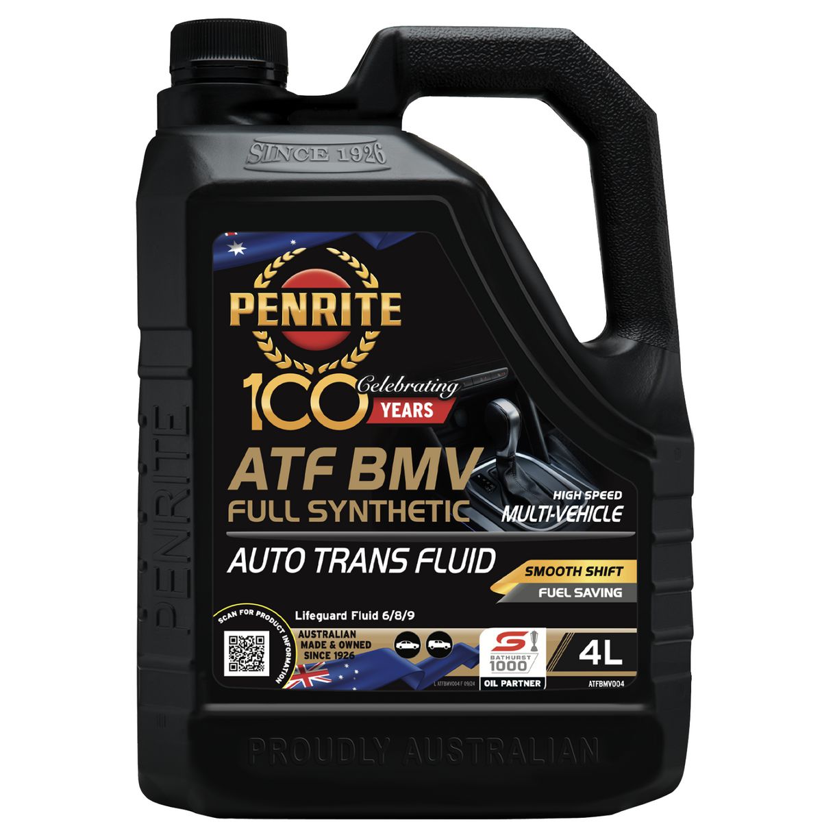Penrite ATF BMV Multi Vehicle Automatic Transmission Fluid 4L ATFBMV004