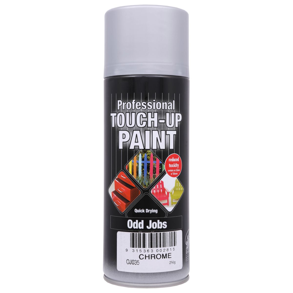 Motortech Paint Enamel Chrome 250G OJ035