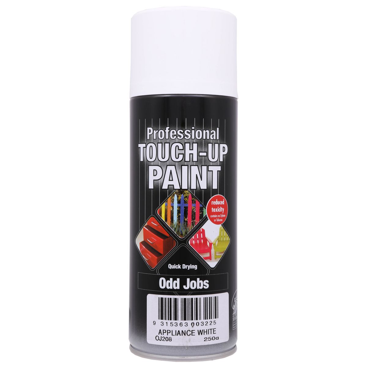 Motortech Paint Enamel Appliance White 250G OJ208