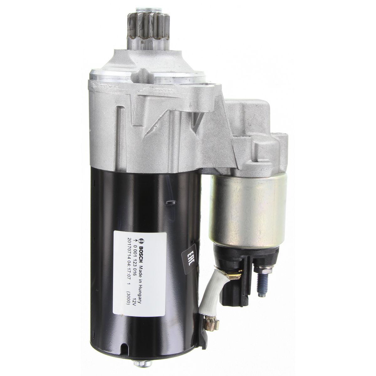 Bosch Starter Motor 12V 10Th CCW 0001123016