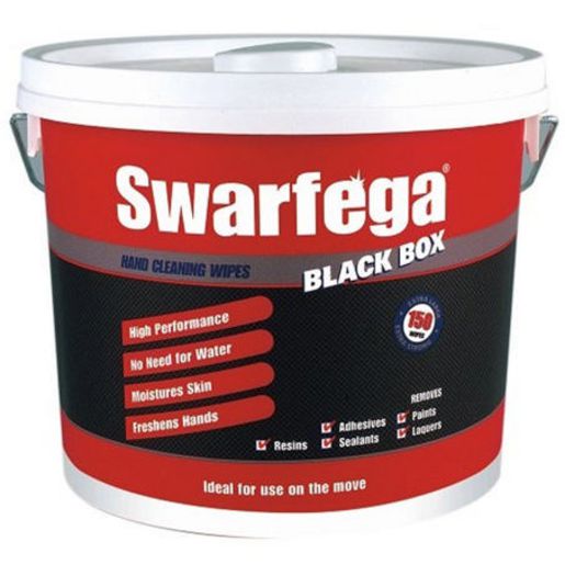 Sqwincher Black Box Wipes 3130