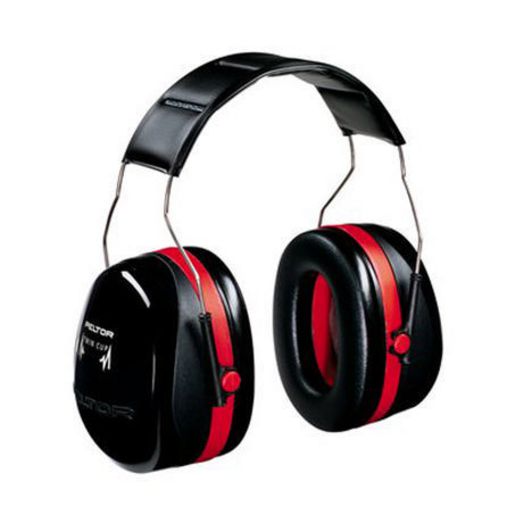 3M Ear Muffs Black / Red H/Band H10A Peltor 70071516200