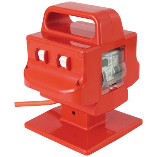 Arlec Power Block H/Duty 4 Outlet Switches W/Rcd PB96