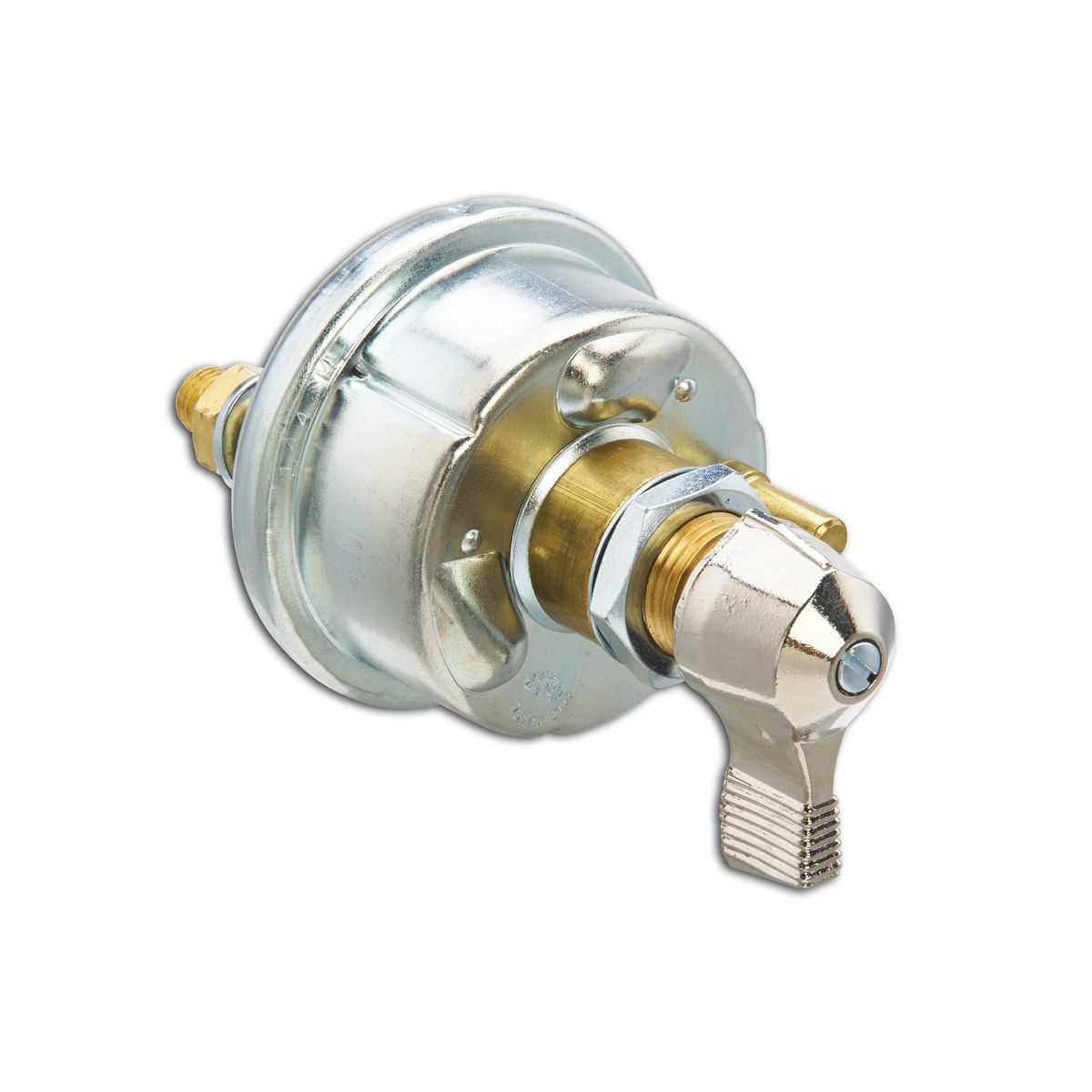 Cole Hersee Battery/Field Master Switch Silver DPST On/Off (Box of 1) 75910BX