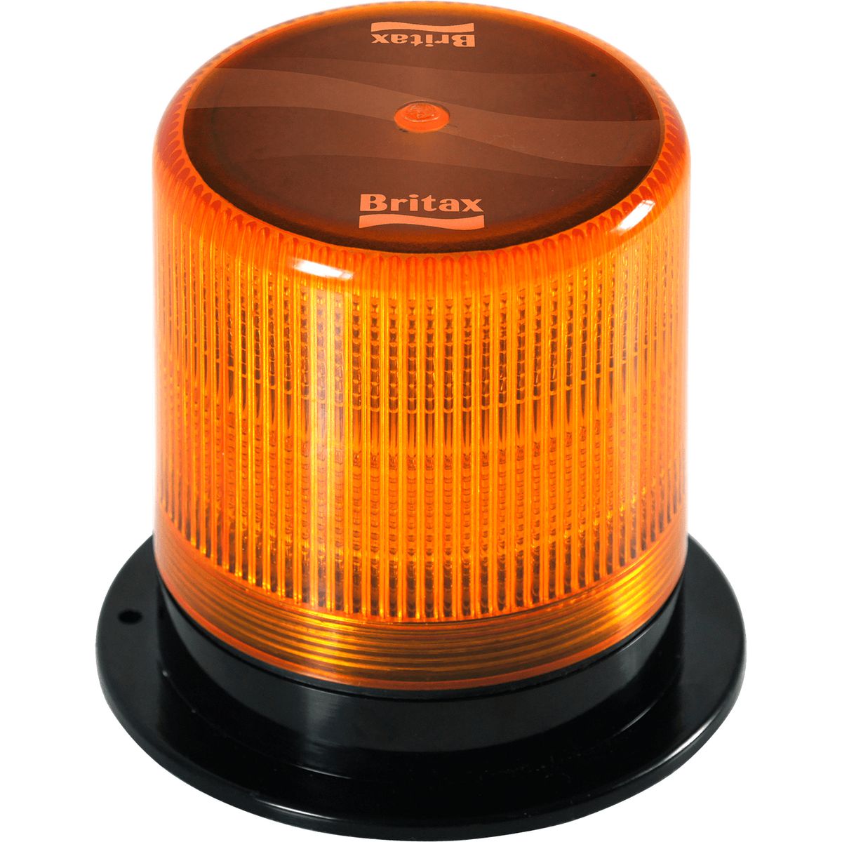 Britax LED Beacon Amber 700 Lumens 6x3W 10-30v 3-Bolt Mount 120x128mm IP67 BF180-00