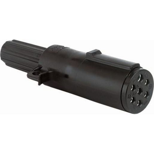 Emax Trailer Plug 7 Pin Round Small - Plastic 16-730S