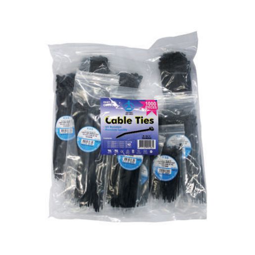 Cable Tie Assortment (Pack of 1000) CV1000B