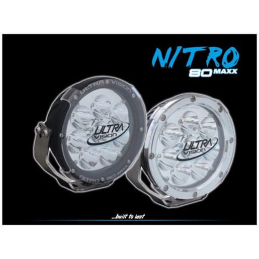 Ultravision Lighting Nitro 80W Led Dl Black/Chrome PV1880LEDR