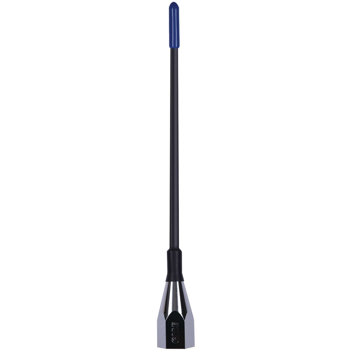 GME UHF CB Flexible Antenna 2.1dB 150mm Black Stainless Steel AE4002