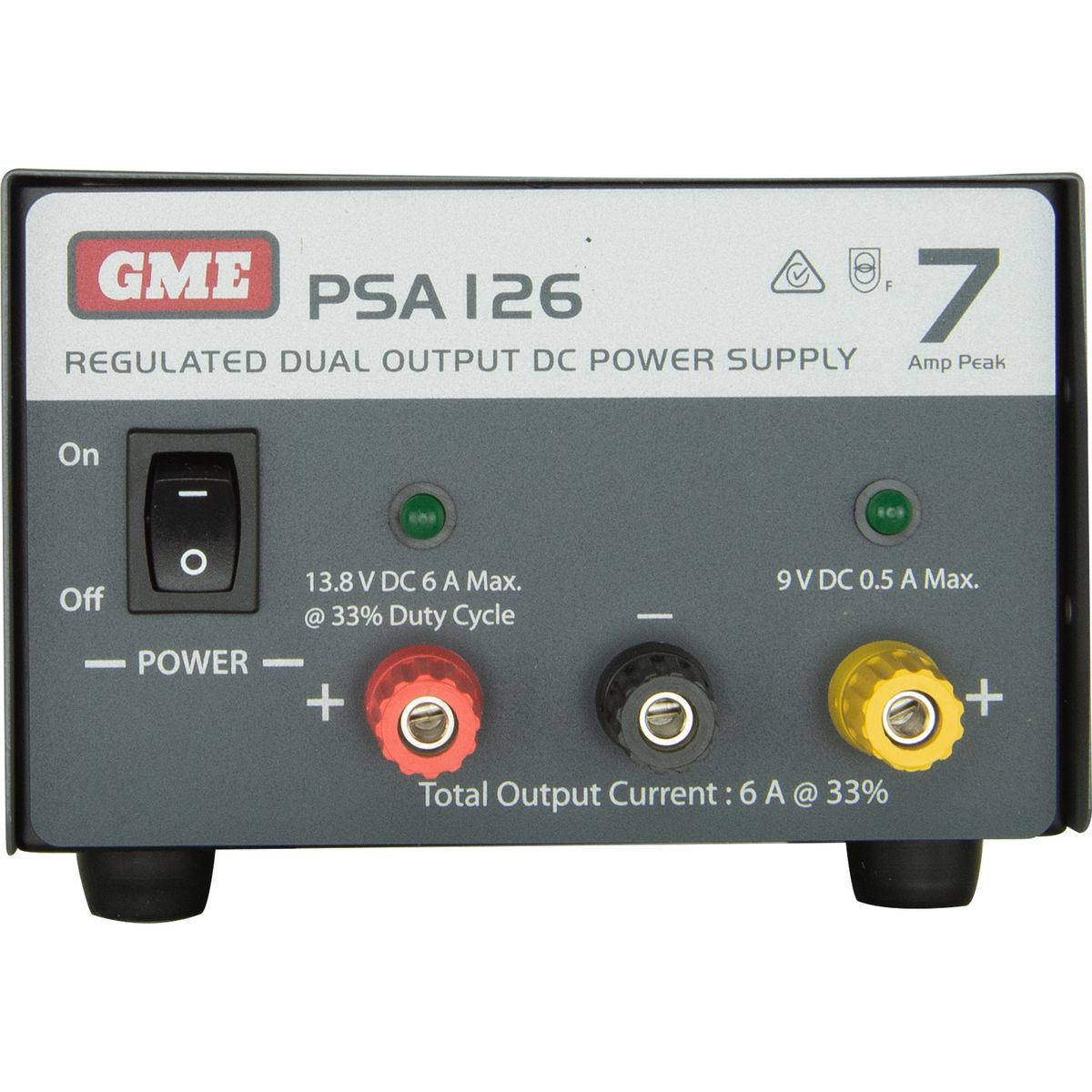 GME Regulated Power Supply 7A PSA126