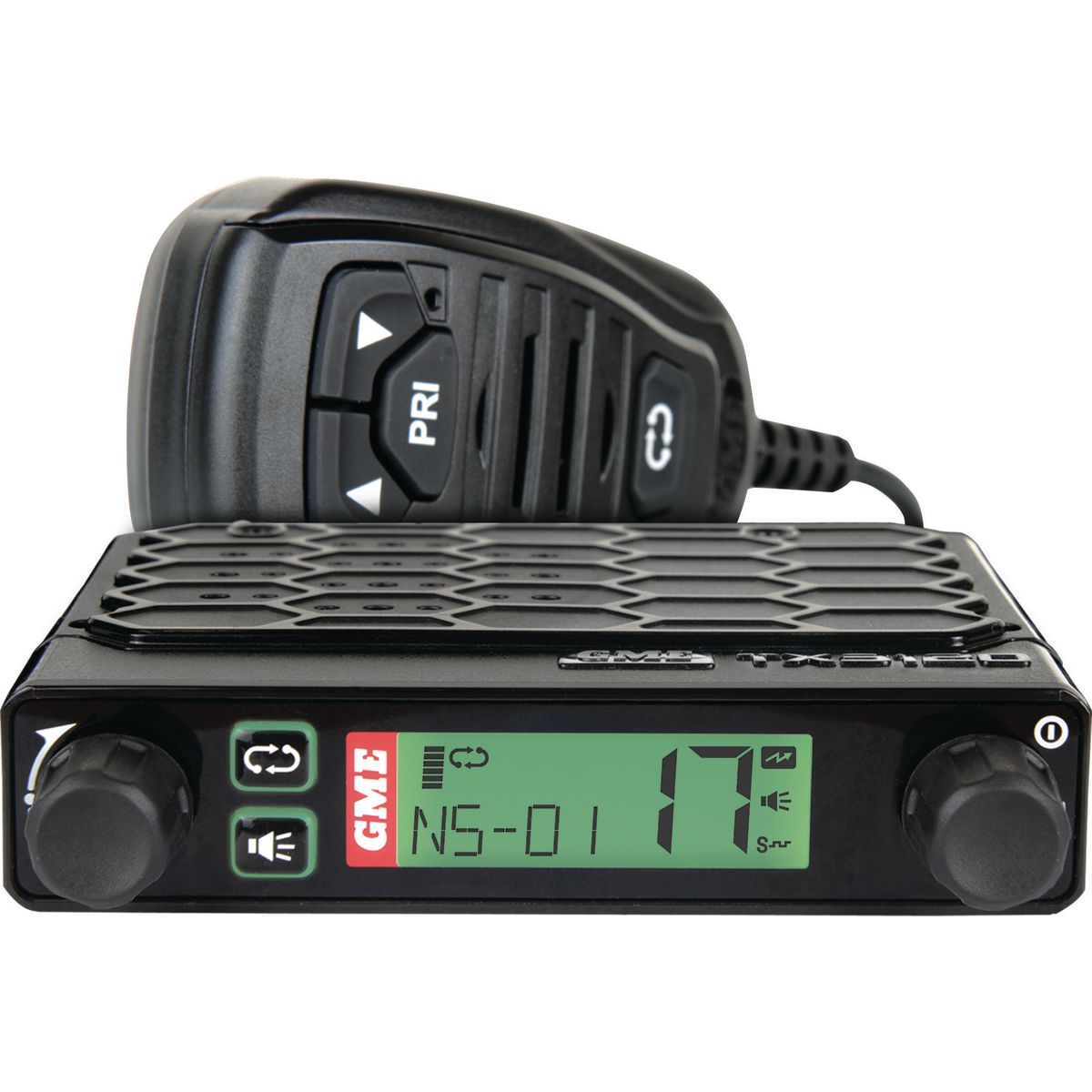 GME Super Compact Two Way UHF CB Radio 5W 80CH w/ ScanSuite & Speaker Microphone TX3120S