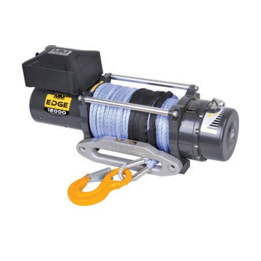 Mean Mother 4x4 Edge Electric Winch 12000lb Synthetic Rope EW12000S