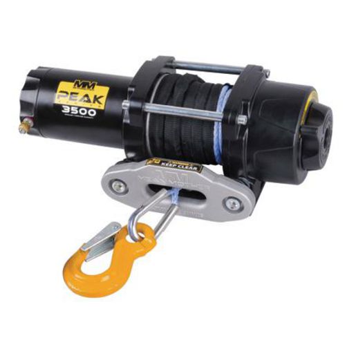 Mean Mother 4x4 Peak Electric Winch 3500lb Synthetic Rope EW3500S