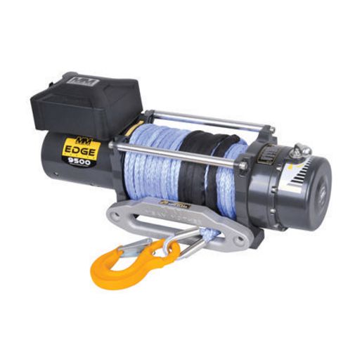 Mean Mother 4x4 Edge Electric Winch 9500lb Synthetic Rope EW9500S