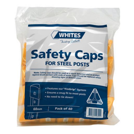 Whites Group Post Cap Yellow 60mm Each 12322