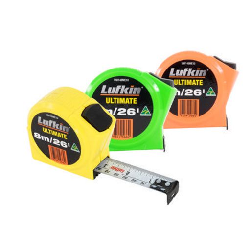 Lufkin Tape Measure Ultimate 8M/26Ft X 25Mm UW148ME10