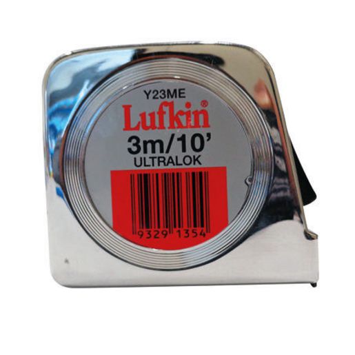 Lufkin Tape Measure Ultralock 1/2X3M10Ft Y23ME