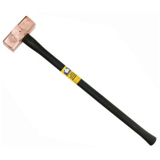 Mumme Copper Hammer With Fibreglass Rubber Grip Handle 6.35Kg 900mm 5HCFRH14