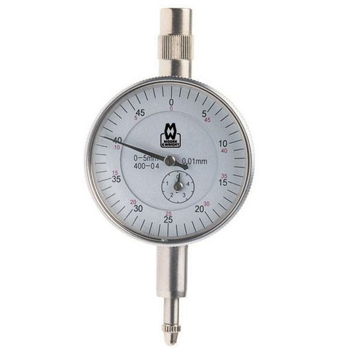 Moore & Wright Tools Spear & Jackson Analog Dial Indicator 0-5Mm MW-400-04