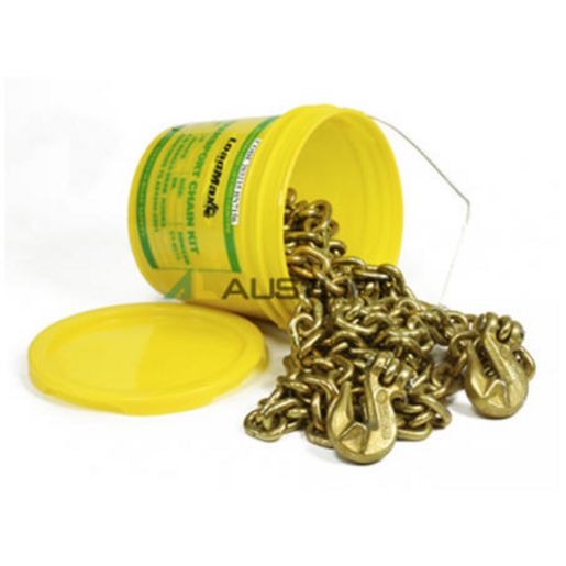 Australian Lifting Centre G70 Chain Kit 8mm x 6M Grab Hook 203210